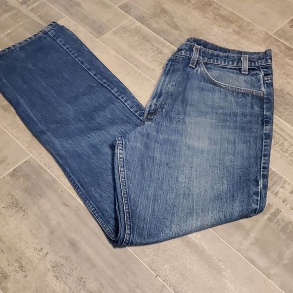 GUC Vtg Mens Levi Medium Blue Jeans - Picture 1 of 6